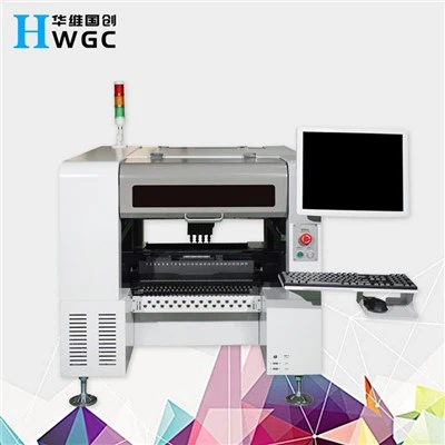 בחר והנח מכונה דיוק מיקום מדויק בתוך 0.05 מ"מ סובלנות SMT HW-T4-44F/50F